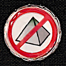 No Pyramid Schemes pin