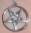Sterlng Inverted Pentacle